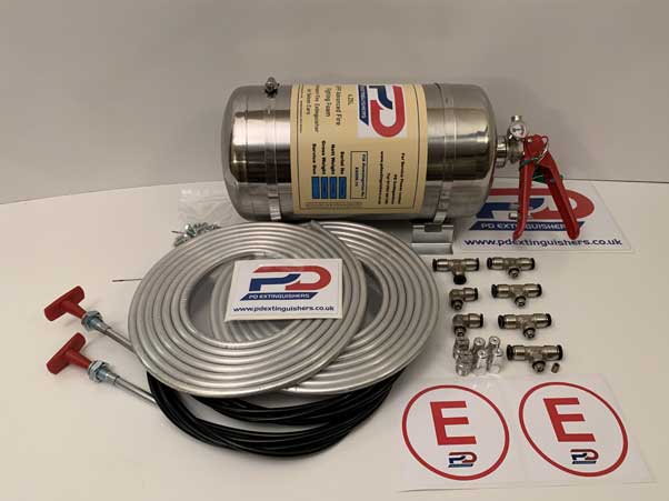 Fiesta Junior 4.25 Litre AFFF Mechanical Fire Extinguisher System