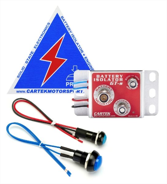 Fiesta Junior Cartek Battery Isolator kit