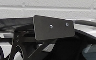 Fiesta Junior rear spoiler end plates
